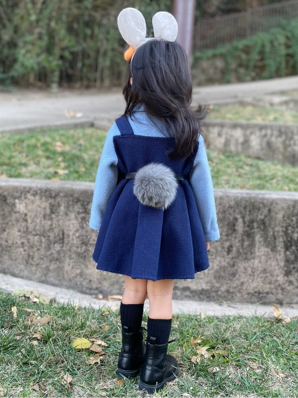 Judy Hopps-inspired police costume dress